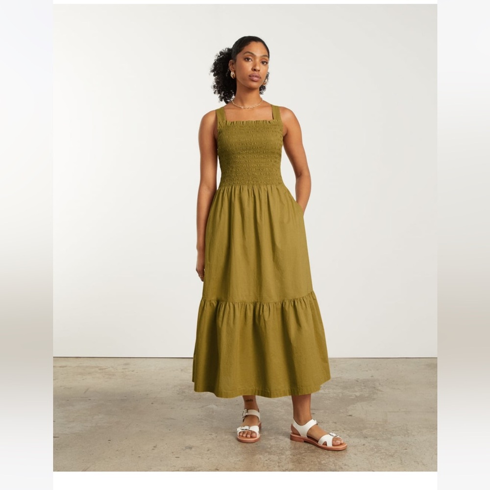 Everlane Smock peasant Dress
